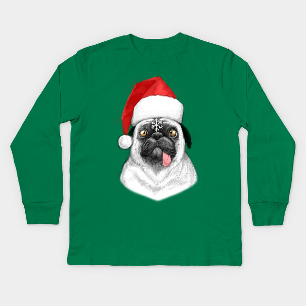 christmas pug